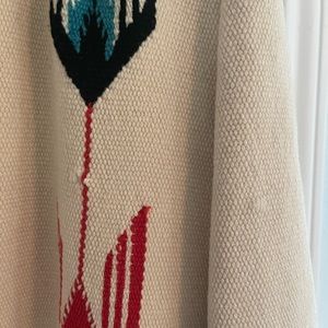 Vintage woven wool coat